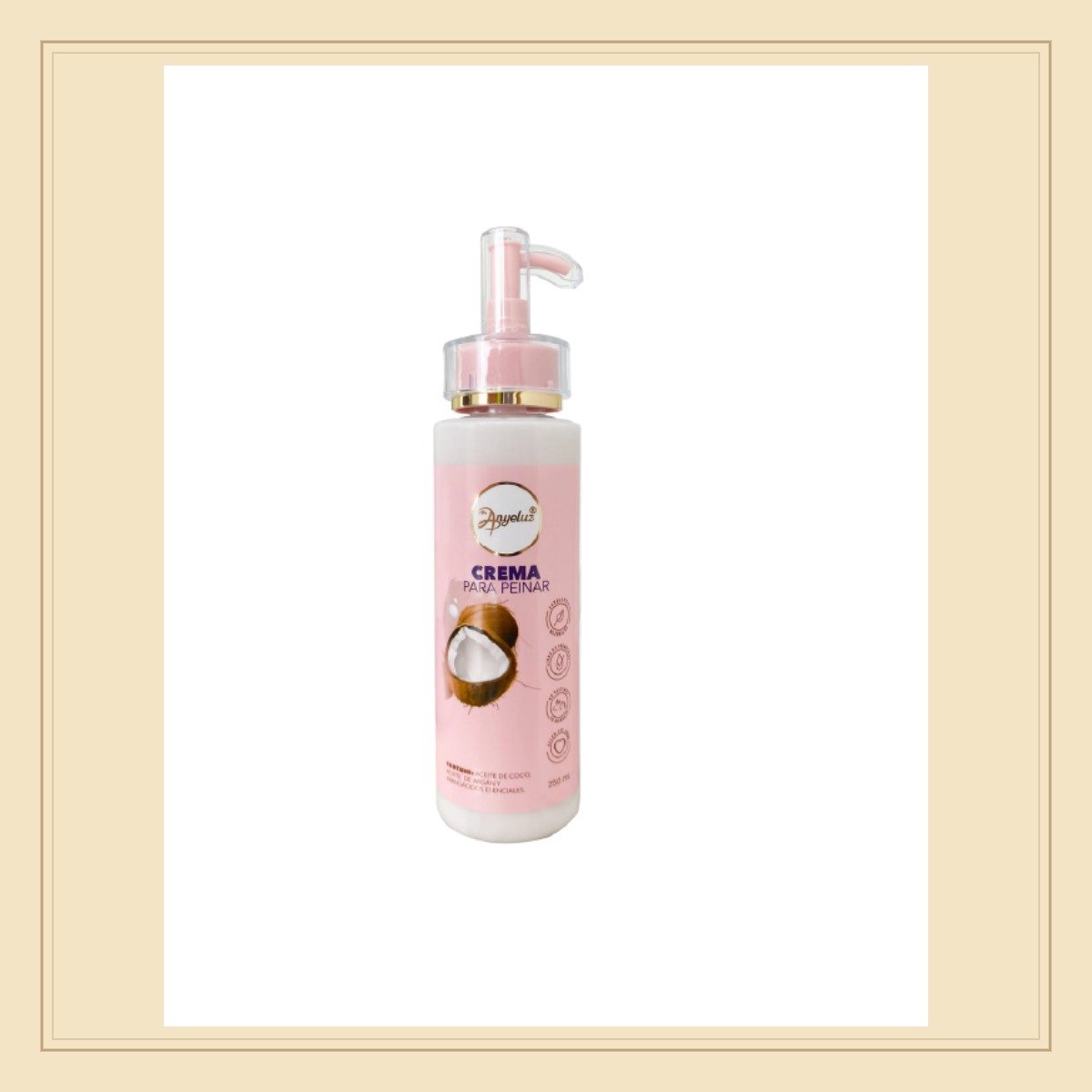 Crema para Peinar Anyeluz Argán y Coco